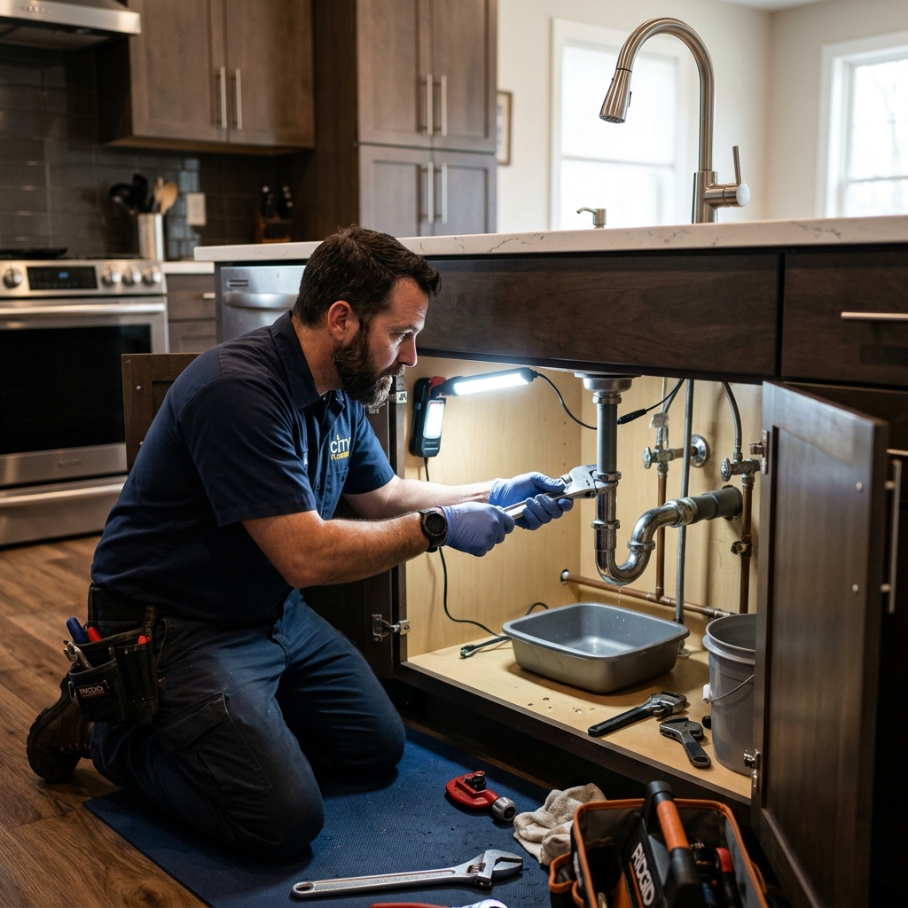 Plumbing field work